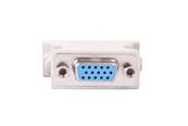 ADAPTATEUR DVI-I 24+5 MALE VERS VGA FEMELLE