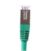 CORDON RJ45 CAT 6 100 Ohms BLINDE FTP LSZH VERT 7 METRES