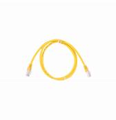 CORDON RJ45 CAT 6A BLINDE SFTP LSZH JAUNE 1 METRE