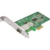 CARTE FIBRE OPTIQUE GIBABIT PCI-E PORT SFP (livré sans GBIC)