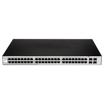 SWITCH RACKABLE 48 PORTS 10/100/1000  GIGABIT + 4 PORTS SFP