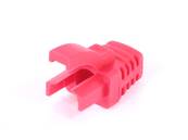 MANCHON RJ45 SURMOULE A LANGUETTE ROUGE SACHET DE 100