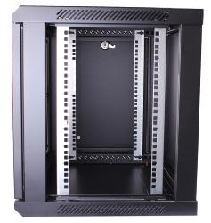 COFFRET CHASSIS FIXE PANNEAUX AMOVIBLES 15U P450 NOIR