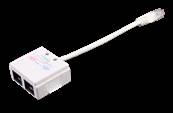 Doubleur RJ45 M/F (Chrome) pour professionnel, 1fotrade Grossiste  informatique