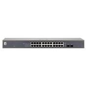 SWITCH RACKABLE 24 PORTS 10/100/1000 + 2 PORTS SFP
