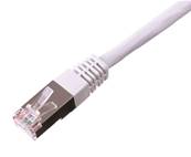 CORDON RJ45 CAT 6 100 Ohms BLINDE FTP BLANC 10 METRES