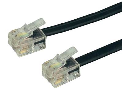 CORDON TELEPHONIQUE RJ11/RJ11 2 METRES