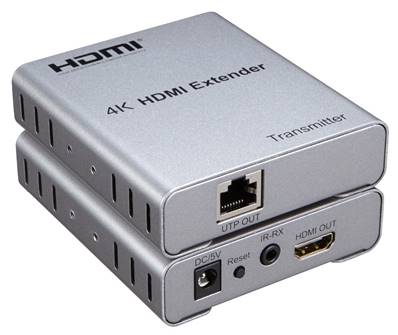 EXTENDEUR HDMI 50 METRES 4K 3840x2160 - KIT EMETEUR+RECEPTEUR