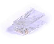 CONNECTEUR RJ45 8P8C CABLE PLAT SACHET DE 100