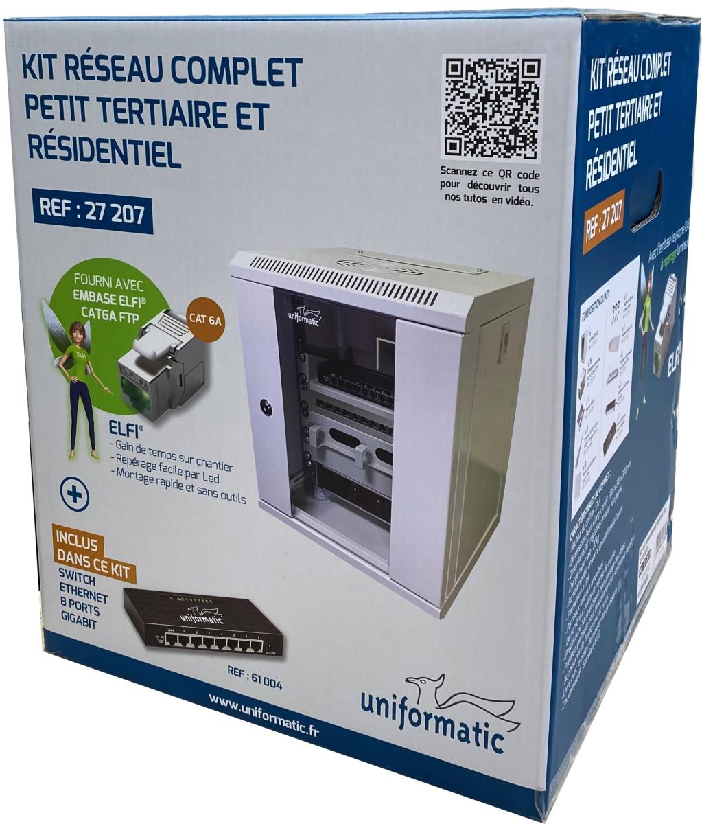 Kit Complet  Coffret Réseau 10 7U