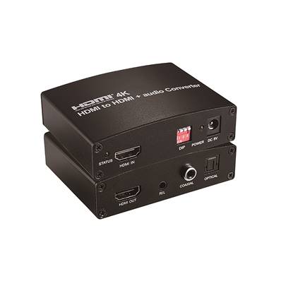 CONVERTISSEUR HDMI VERS HDMI + AUDIO JACK COAXIAL OPTIQUE 