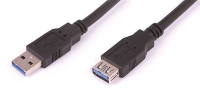 RALLONGE USB 3.0 TYPE A MALE-A FEMELLE 3 METRES