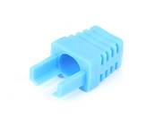 MANCHON RJ45 SURMOULE BLEU SACHET DE 100