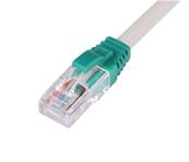 MANCHON RJ45 SURMOULE A LANGUETTE VERT SACHET DE 100
