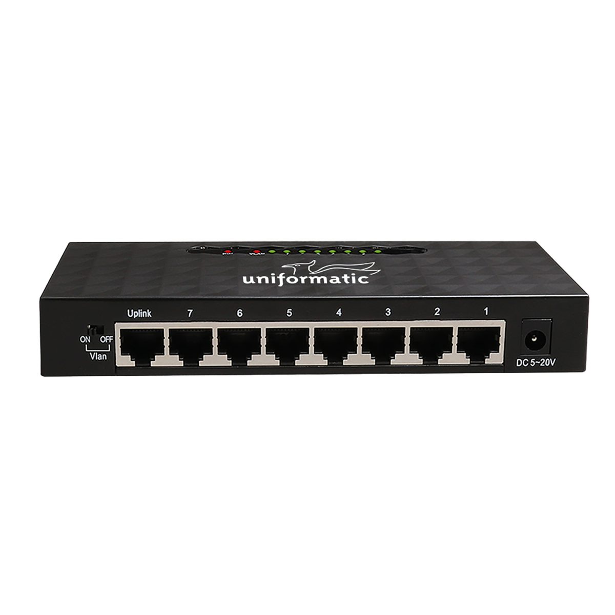 switch desktop 8 ports 10/100/1000 gigabit