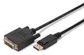 CORDON DISPLAYPORT DVI-D 24+1 M-M 1.8 METRE  