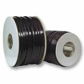 CABLE MODULAR PLAT 6 FILS NOIR BOBINE DE 100M