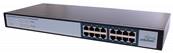 SWITCH RACKABLE 16 PORTS 10/100/1000 GIGABIT