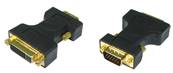 ADAPTATEUR VGA MALE VERS DVI-I 24+5 DL FEMELLE