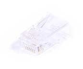 CONNECTEUR RJ45 8P8C CAT 5E UTP CABLE ROND SACHET DE 50