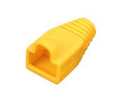 MANCHON RJ45 A BOSSE JAUNE SACHET DE 100