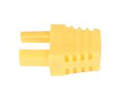 MANCHON RJ45 SURMOULE JAUNE SACHET DE 50