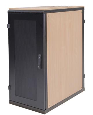 ARMOIRE SERVEUR INSONORISÉE DE BUREAU H=26U L=600 P=1000