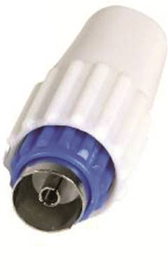 CONNECTEUR ANTENNE TV FEMELLE 9.5MM - SACHET DE 10