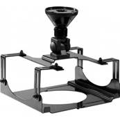 PLATINE DE FIXATION VIDEOPROJECTEUR CAISSON H : 27cm AVEC BRAS