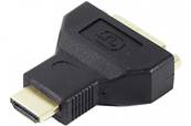 ADAPTATEUR HDMI MALE VERS DVI-D 24+1 DL FEMELLE MONOBLOC