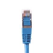 CORDON RJ45 CAT 6 100 Ohms BLINDE FTP LSZH BLEU 25 METRES