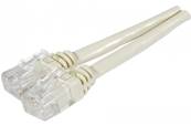 CORDON ADSL HAUT DEBIT RJ11-RJ11 10 METRES