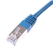 CORDON RJ45 CAT 6 100 Ohms BLINDE FTP LSZH BLEU 25 METRES