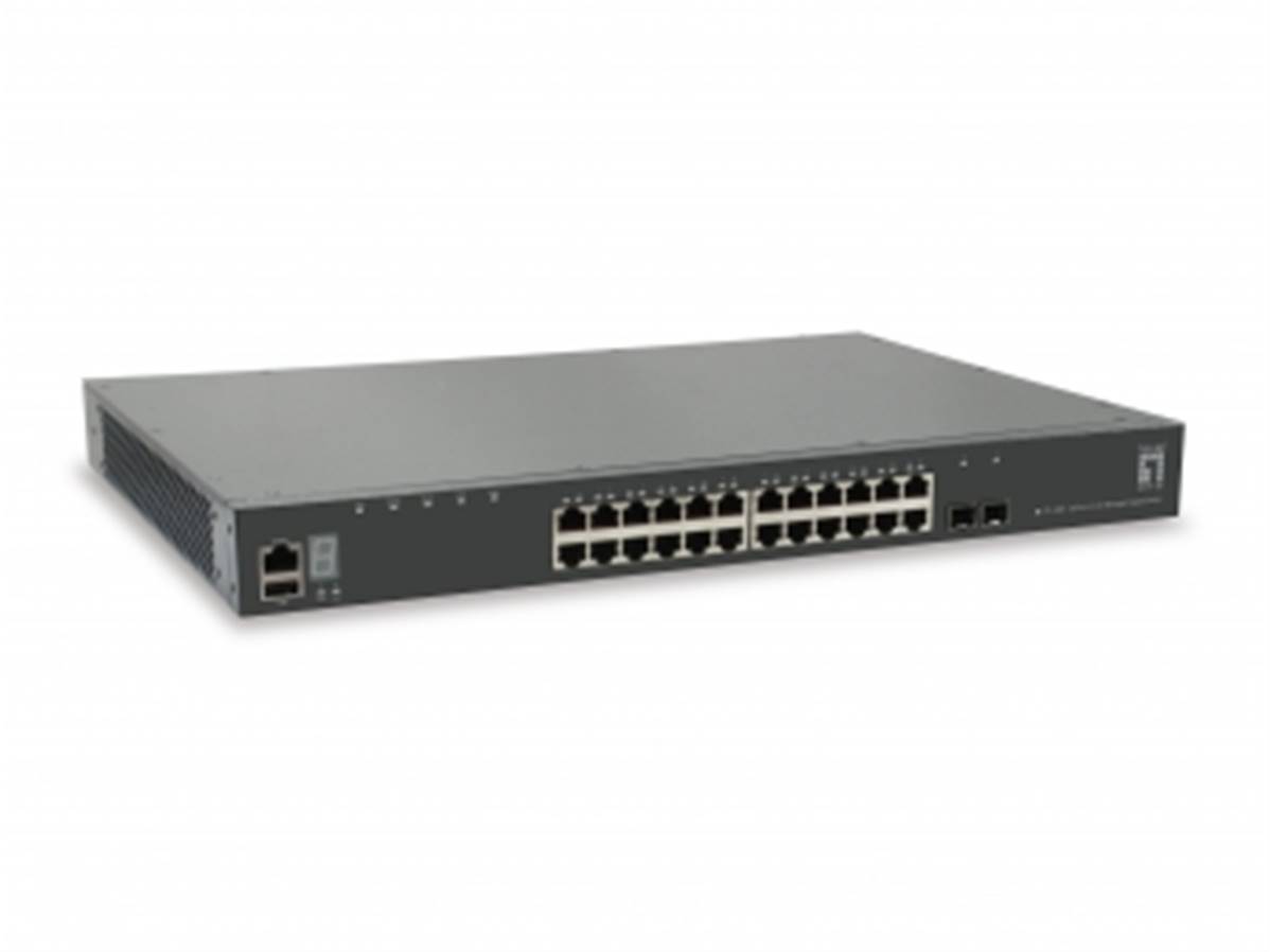 SWITCH MANAGEABLE L3 24 PORTS GIGABIT +2 SFP + 1x10G