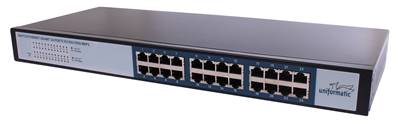 SWITCH RACKABLE 24 PORTS 10/100/1000  GIGABIT