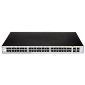 SWITCH RACKABLE 48 PORTS 10/100/1000  GIGABIT + 4 PORTS SFP