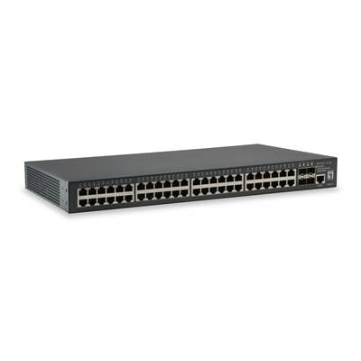 SWITCH RACKABLE 48 PORTS 10/100/1000 GIGABITS + 4 SFP MANAGEABLE L2