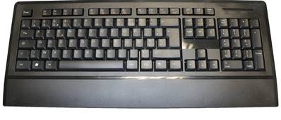 CLAVIER STANDARD NOIR REPOSE-POIGNETS