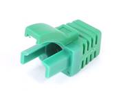 MANCHON RJ45 SURMOULE A LANGUETTE VERT SACHET DE 50