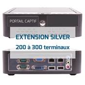 EXTENSION DE 200 A 300 TERMINAUX POUR DSCBOX SILVER