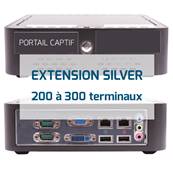 EXTENSION DE 200 A 300 TERMINAUX POUR DSCBOX SILVER