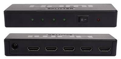 SPLITTER HDMI 4 PORTS FULL HD