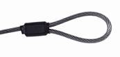 CABLE DE SECURITE A CLEF AVEC OPTION PASSE DOUBLE TÊTE
