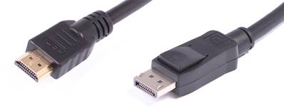 CORDON DISPLAYPORT HDMI M-M 3 METRES