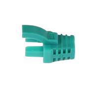 MANCHON RJ45 SURMOULE A LANGUETTE VERT SACHET DE 100