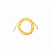 CORDON RJ45 CAT 6A BLINDE SFTP LSZH JAUNE 3 METRES