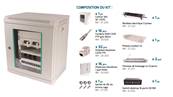 KIT COMPLET COFFRET RESEAU 10 POUCES 10U