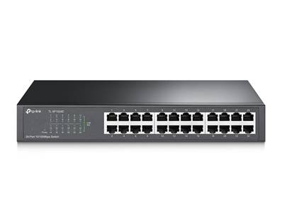 SWITCH DE BUREAU & RACKABLE 24 PORTS 10/100 TP-LINK TL-SF1024D