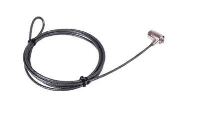 CABLE DE SECURITE A CLEF ECONOMIQUE POUR PORTABLE ET ECRAN