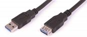 RALLONGE USB 3.0 TYPE A MALE-A FEMELLE 1,8 METRE